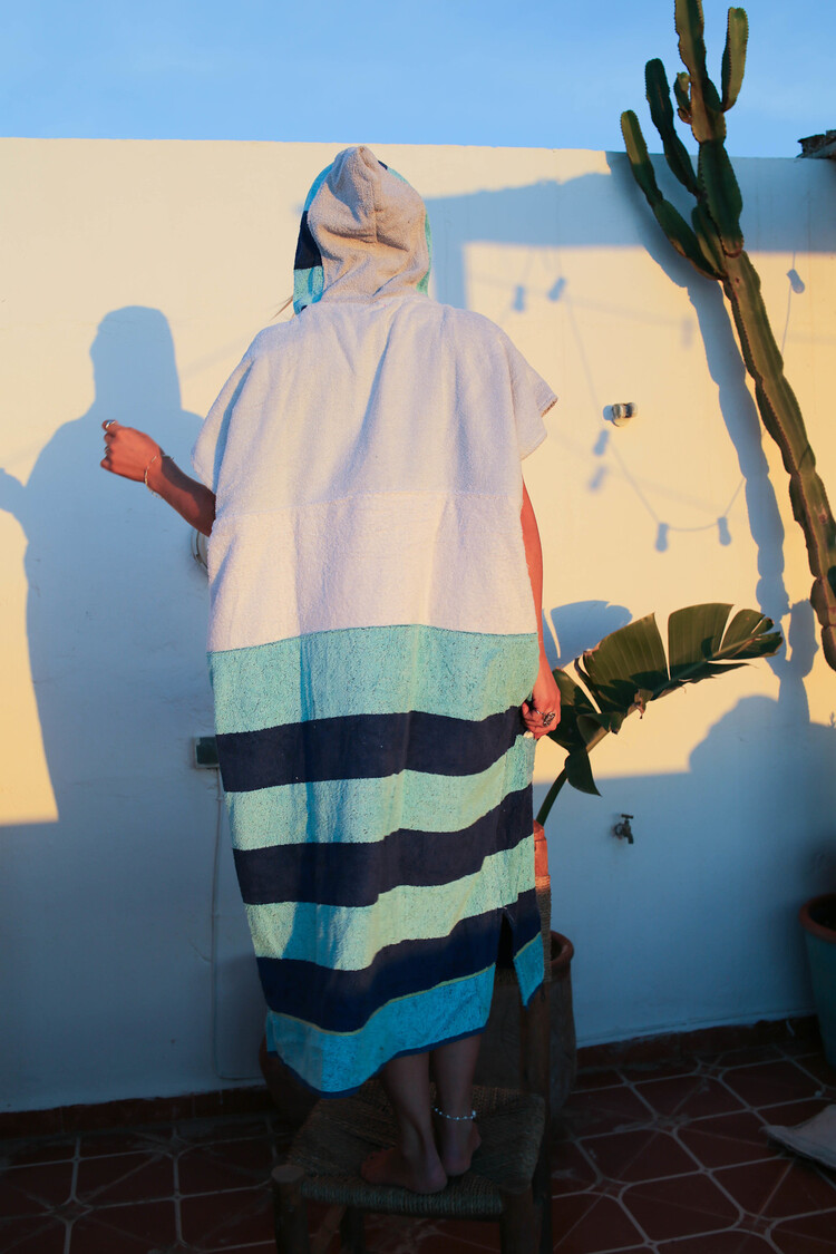 Pray For Waves Friendly Poncho Barbados