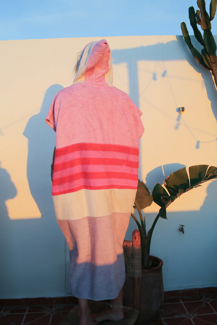 Pray For Waves Friendly Poncho Bermuda
