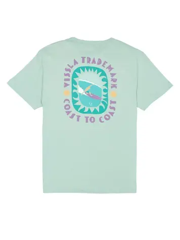 Vissla Coast To Coast Eco Tee Agave