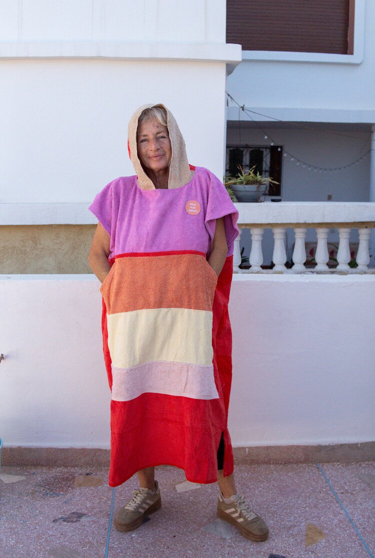 Pray For Waves Friendly Poncho Maoui