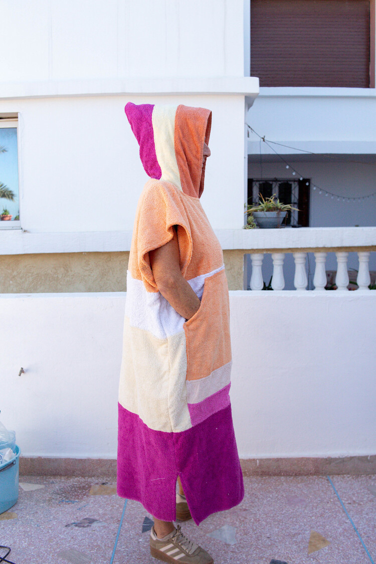 Pray For Waves Friendly Poncho Soleil