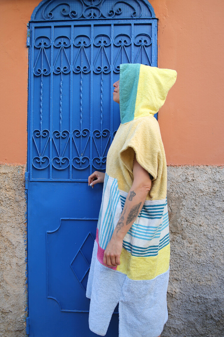 Pray For Waves Friendly Poncho Tequila