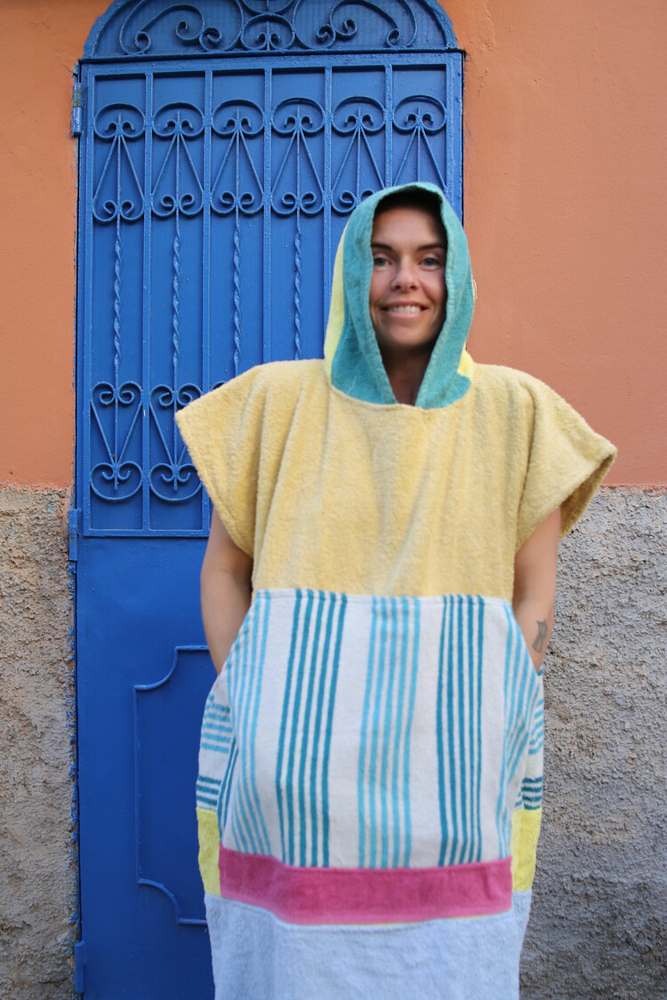 Pray For Waves Friendly Poncho Tequila