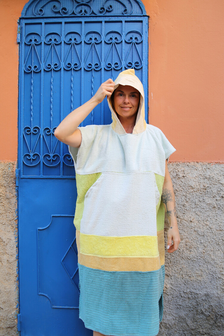 Pray For Waves Friendly Poncho Pukalani