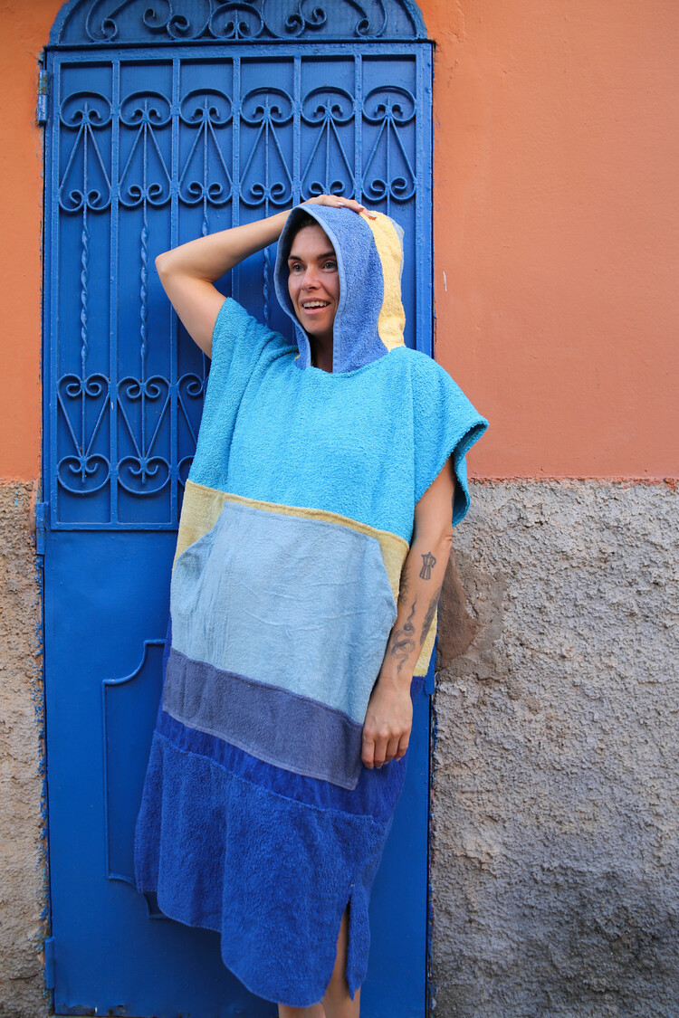 Pray For Waves Friendly Poncho Puerto Rico