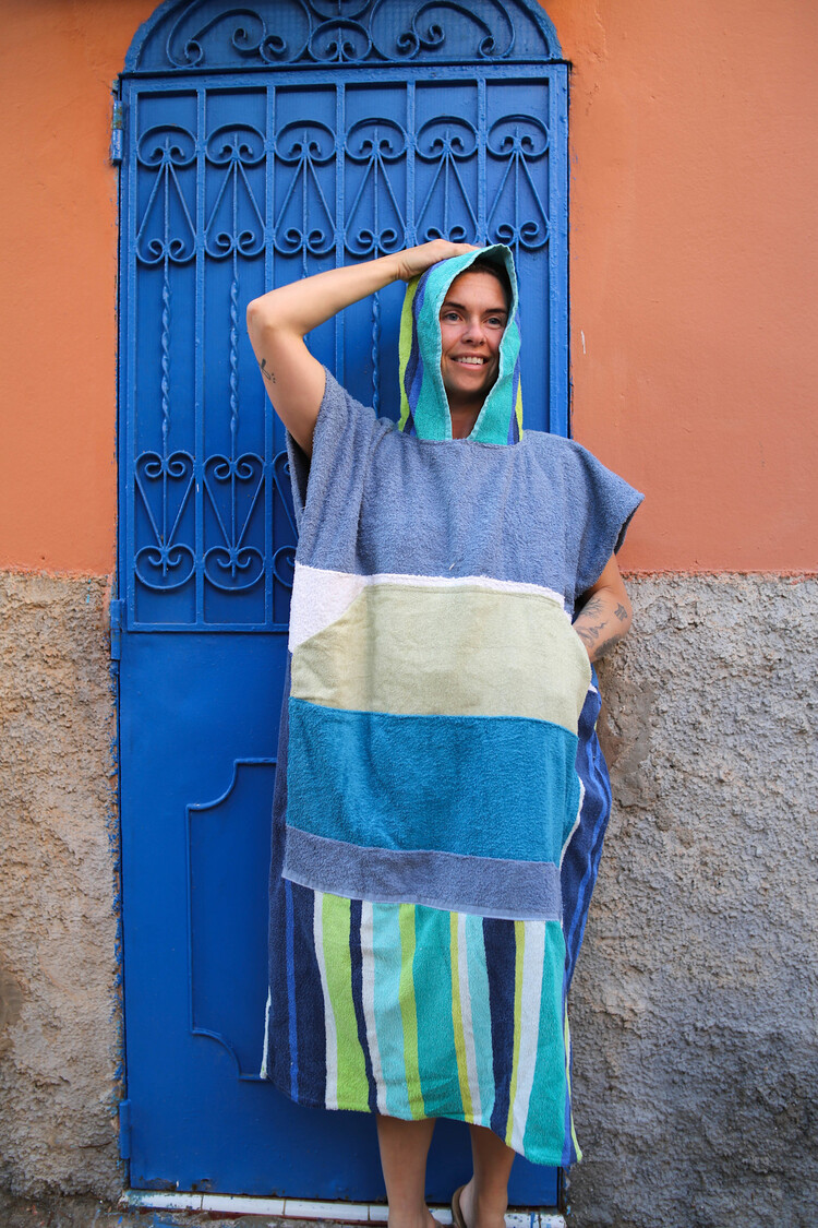 Pray For Waves Friendly Poncho Larry