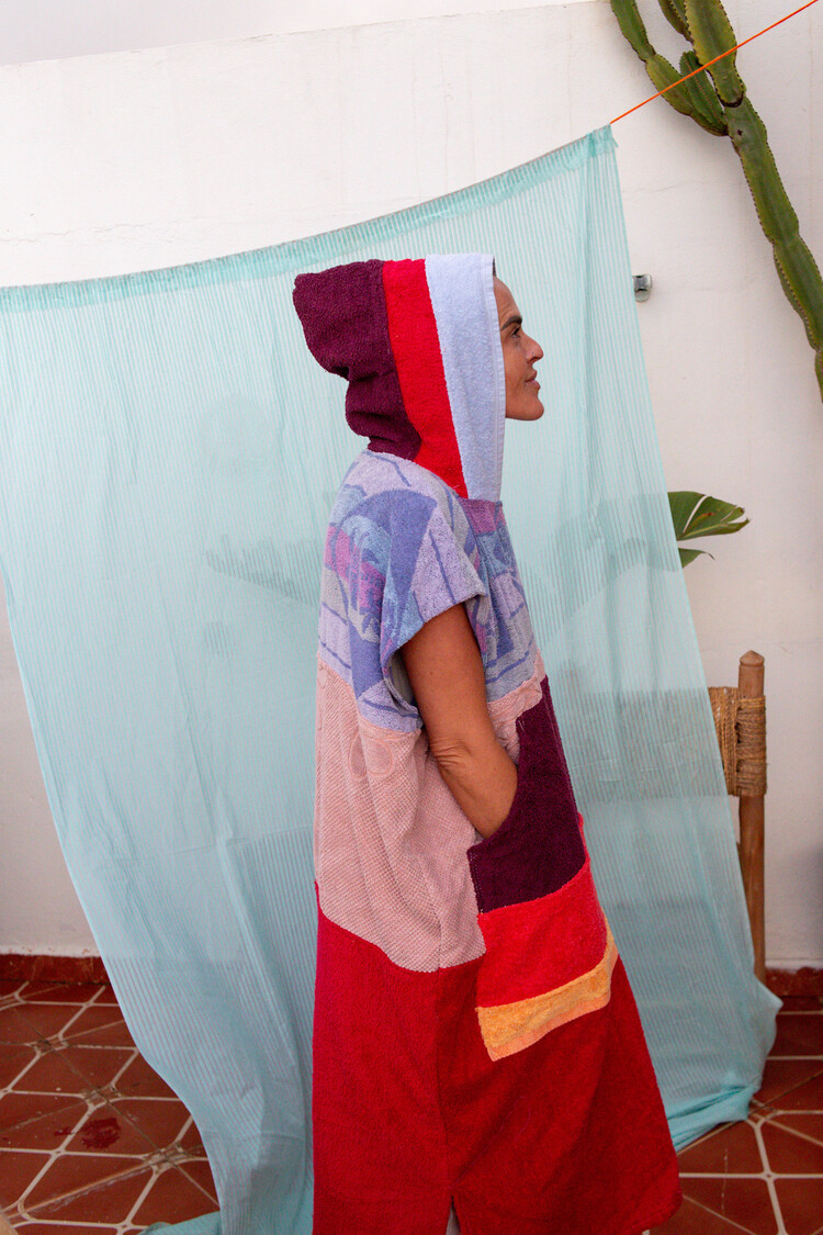 Pray For Waves Friendly Poncho Island