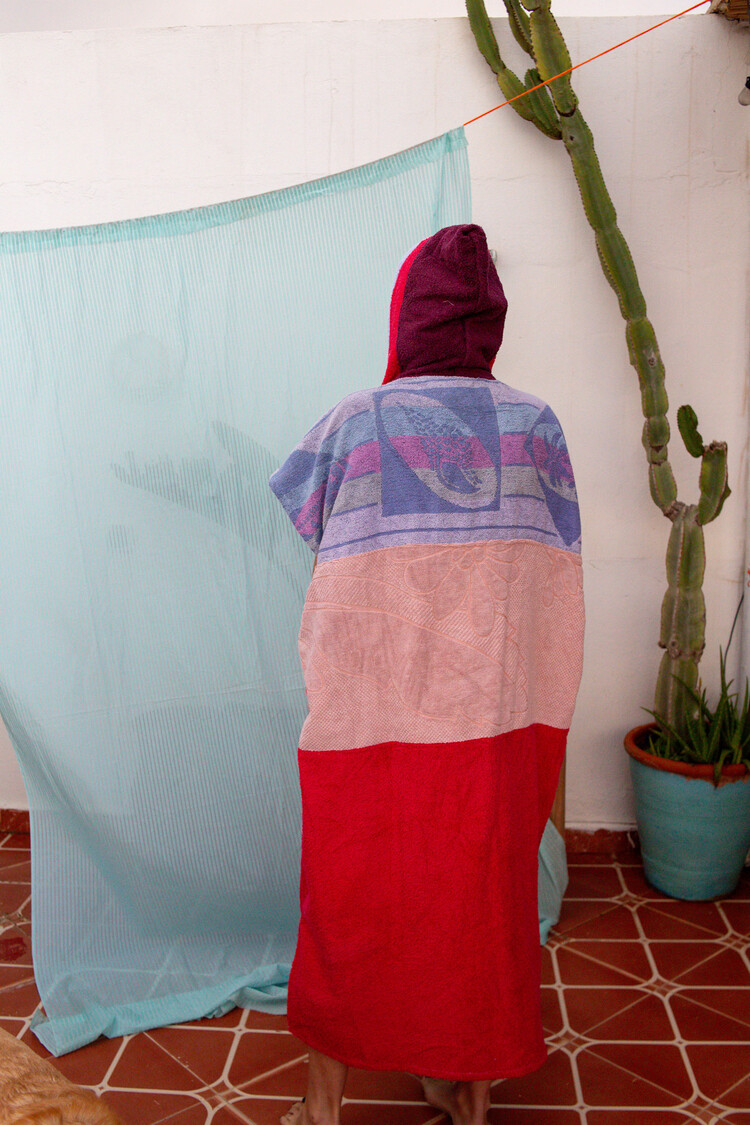 Pray For Waves Friendly Poncho Island