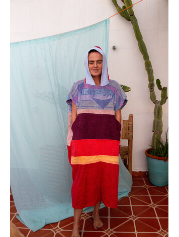 Pray For Waves Friendly Poncho Island