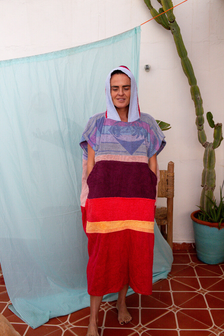 Pray For Waves Friendly Poncho Island