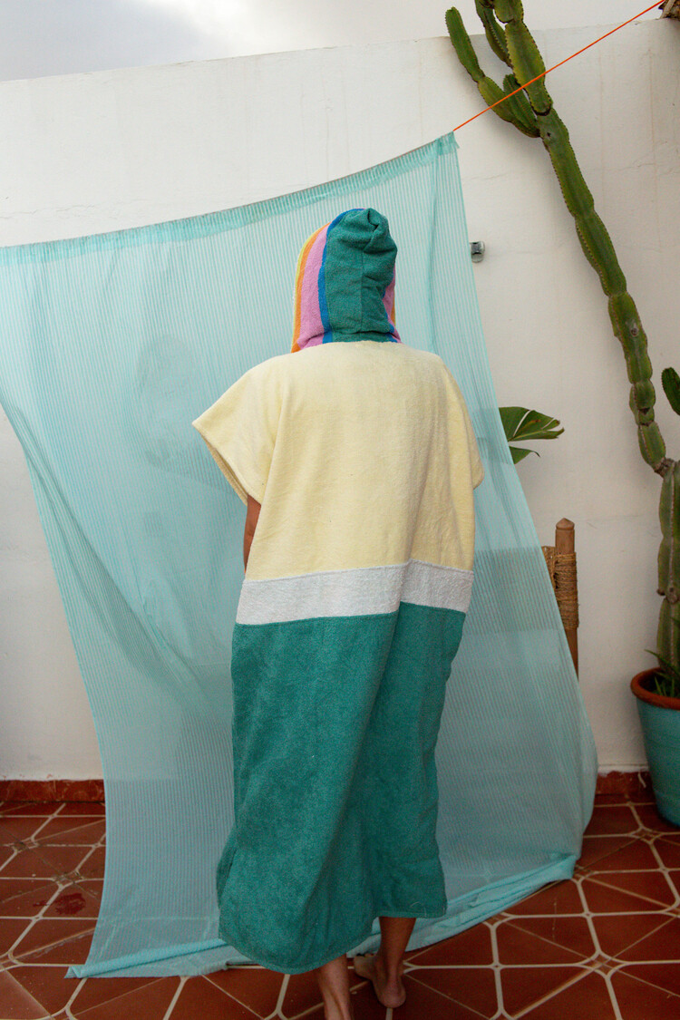 Pray For Waves Friendly Poncho La la la land