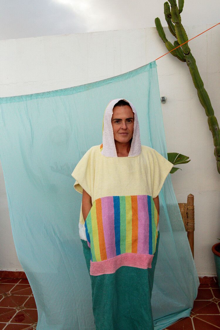 Pray For Waves Friendly Poncho La la la land