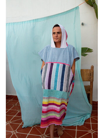 Pray For Waves Friendly Poncho Paloma