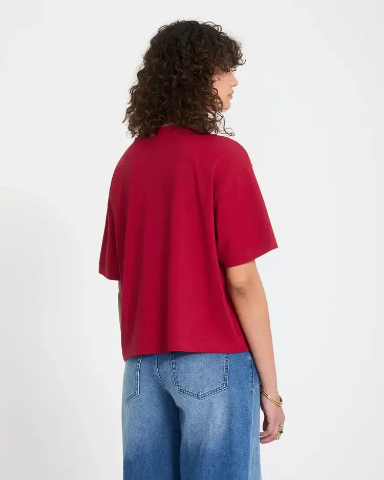 Volcom Stone Blanks Up Deep Red