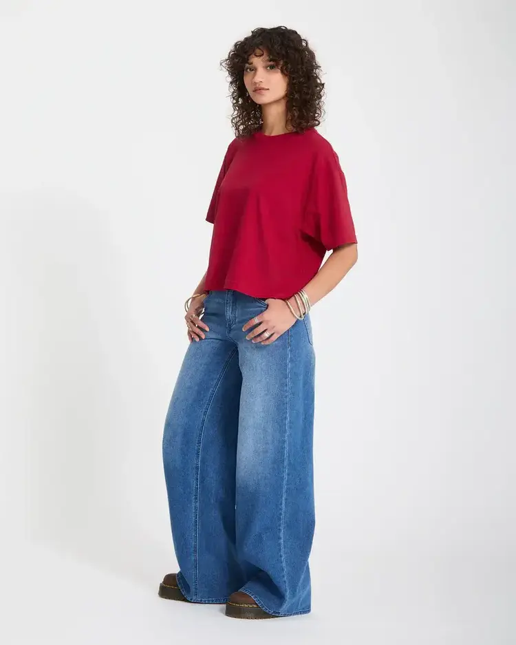 Volcom Stone Blanks Up Deep Red