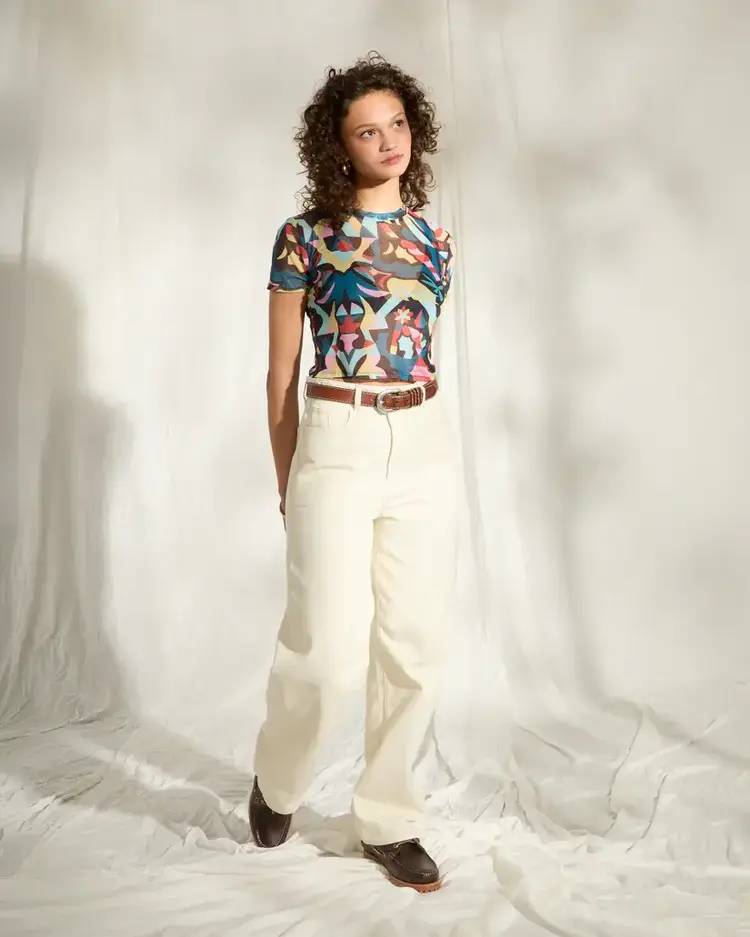 Volcom Weellow Ii Denim Dirty White