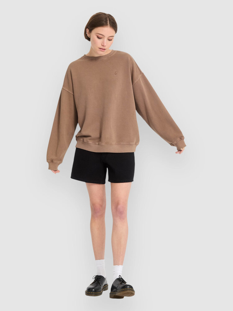 Volcom Stone Soft Crew Pale Khaki