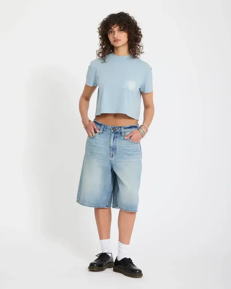 Volcom Pocket Dial Tee Cali Blue