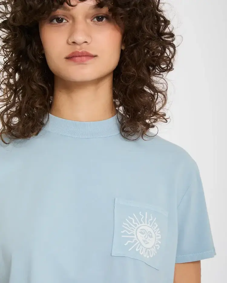 Volcom Pocket Dial Tee Cali Blue