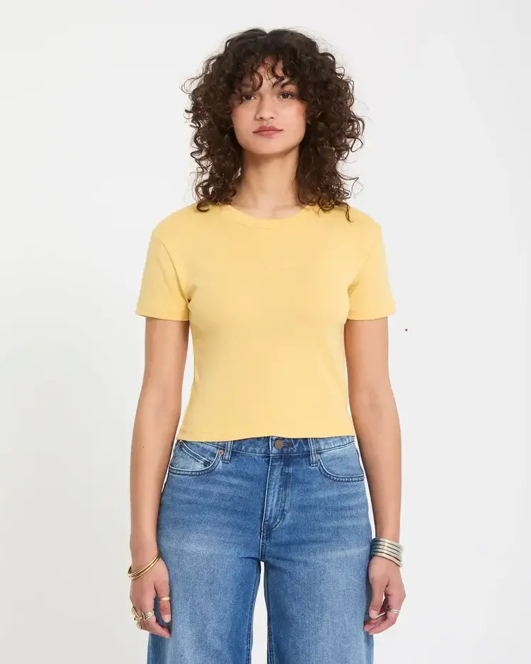 Volcom Volcomstone Tight Crop Sunburst