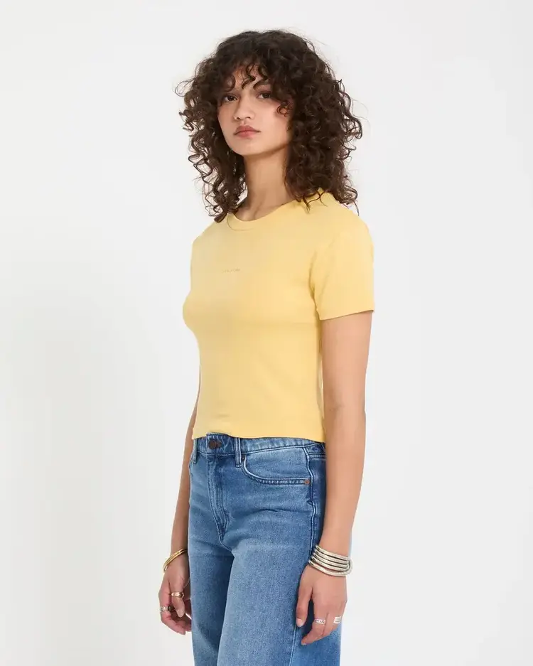 Volcom Volcomstone Tight Crop Sunburst