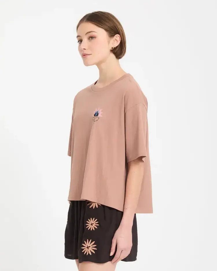 Volcom Bliss Tee Pale Khaki