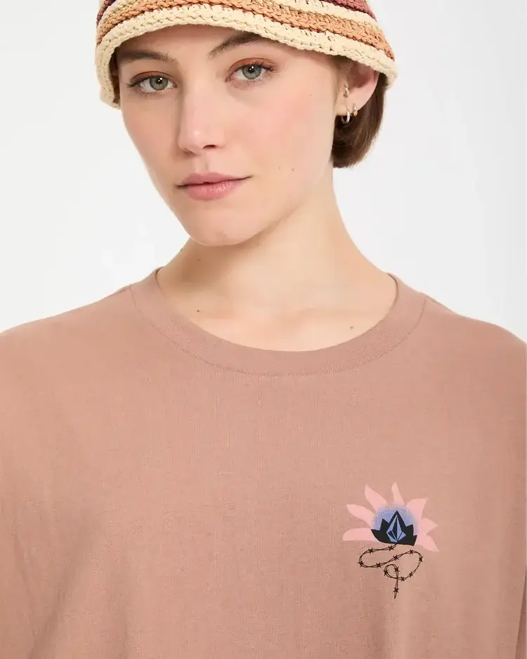 Volcom Bliss Tee Pale Khaki