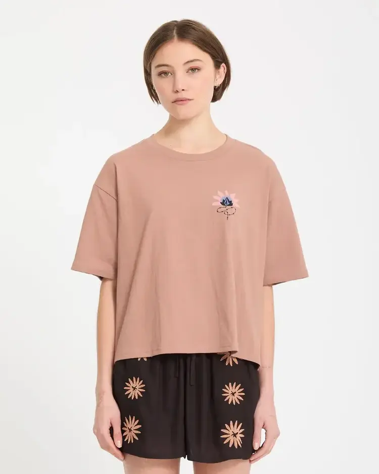 Volcom Bliss Tee Pale Khaki