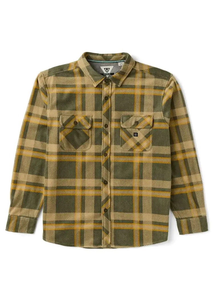 Vissla Eco-zy Ls Polar Flannel Surplus
