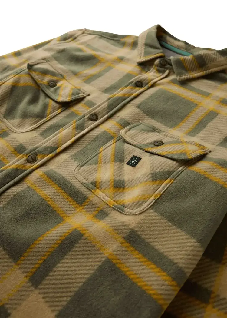 Vissla Eco-zy Ls Polar Flannel Surplus