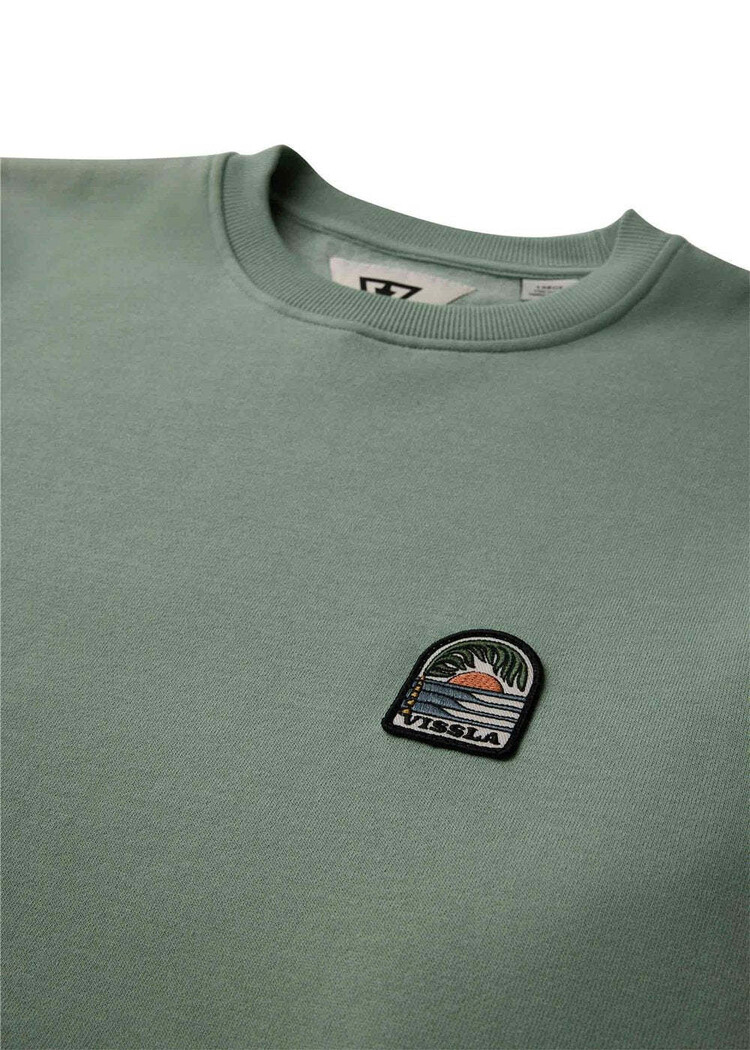 Vissla Solid Sets Eco Crew Aloe