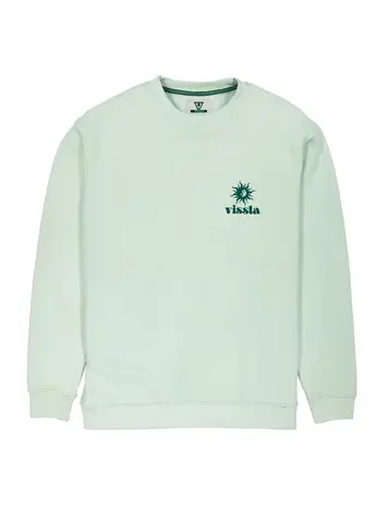Vissla Bright Ideas Eco Fleece Crewneck Agave
