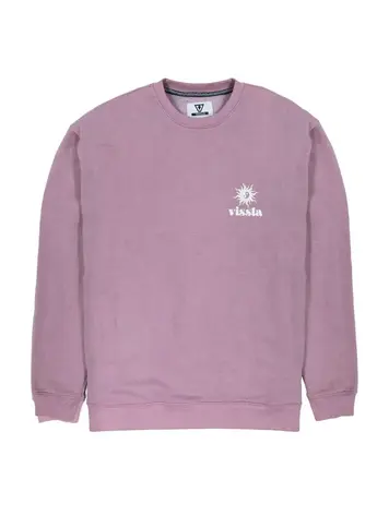 Vissla Bright Ideas Eco Fleece Crewneck Rose