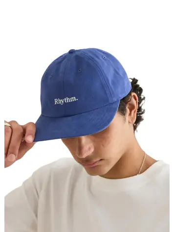 Rhythm Essential Brushed Twill Cap Blue