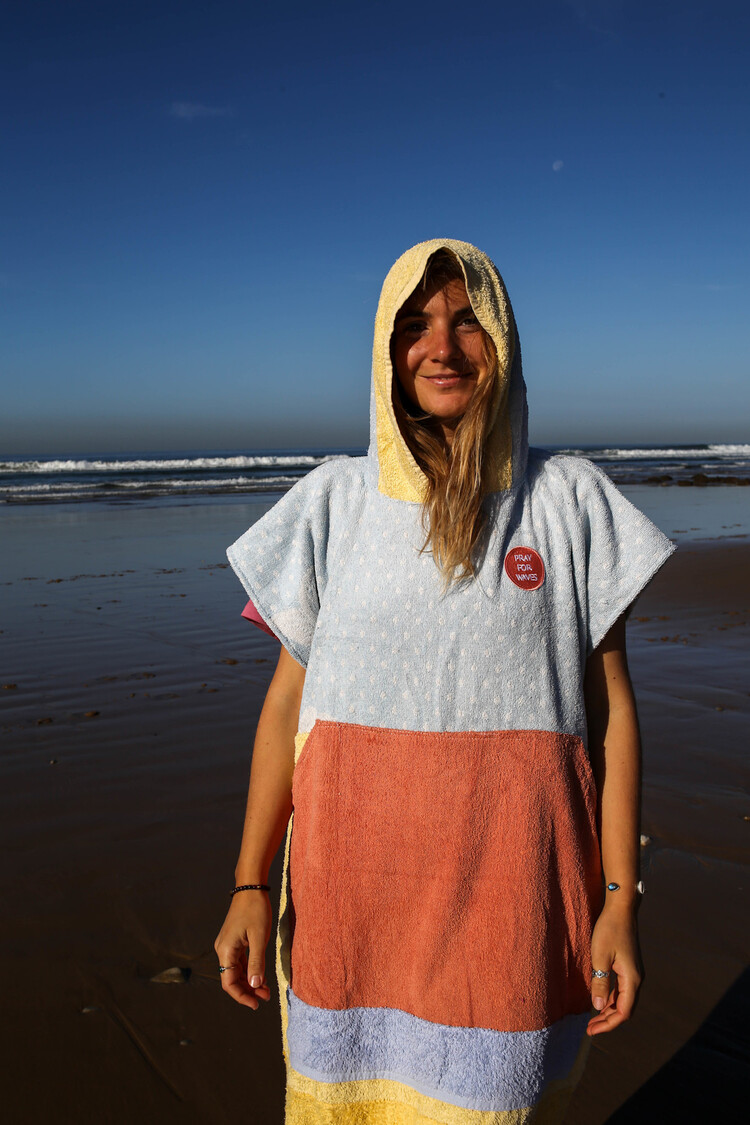 Pray For Waves Friendly Poncho Coco