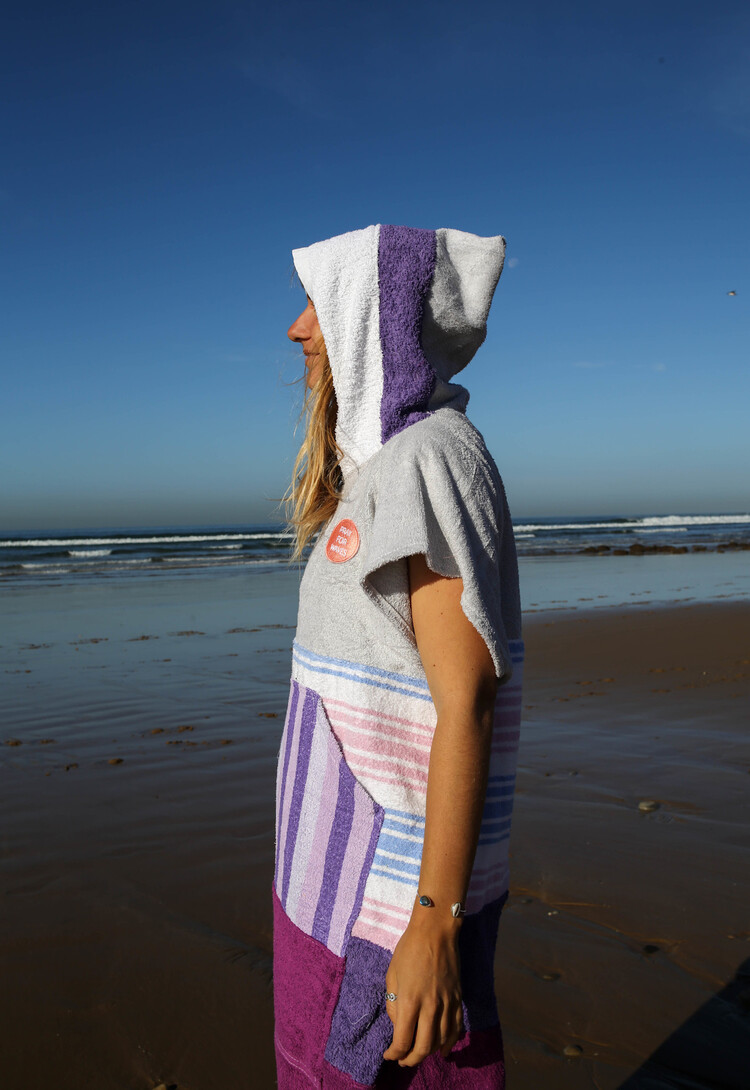 Pray For Waves Friendly Poncho Mai Tai