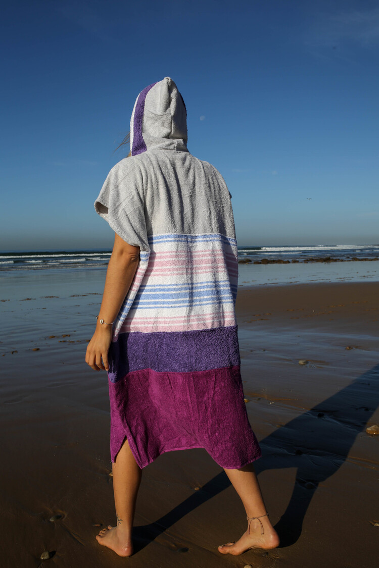 Pray For Waves Friendly Poncho Mai Tai