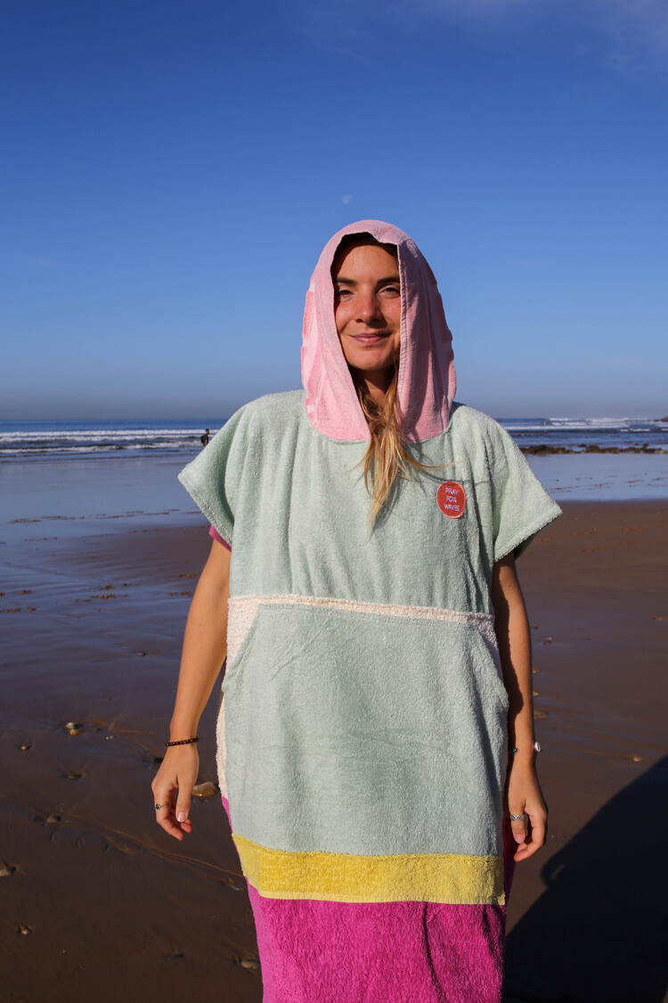 Pray For Waves Friendly Poncho Sundara Soul