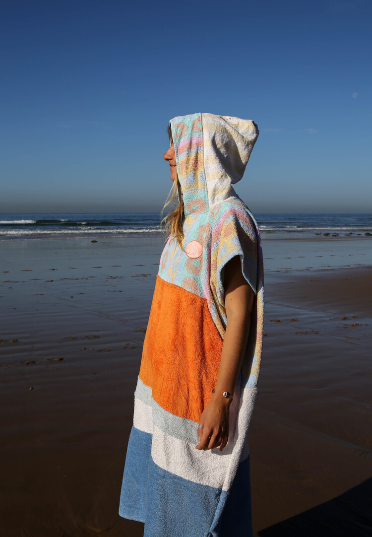 Pray For Waves Friendly Poncho Sun Drifter