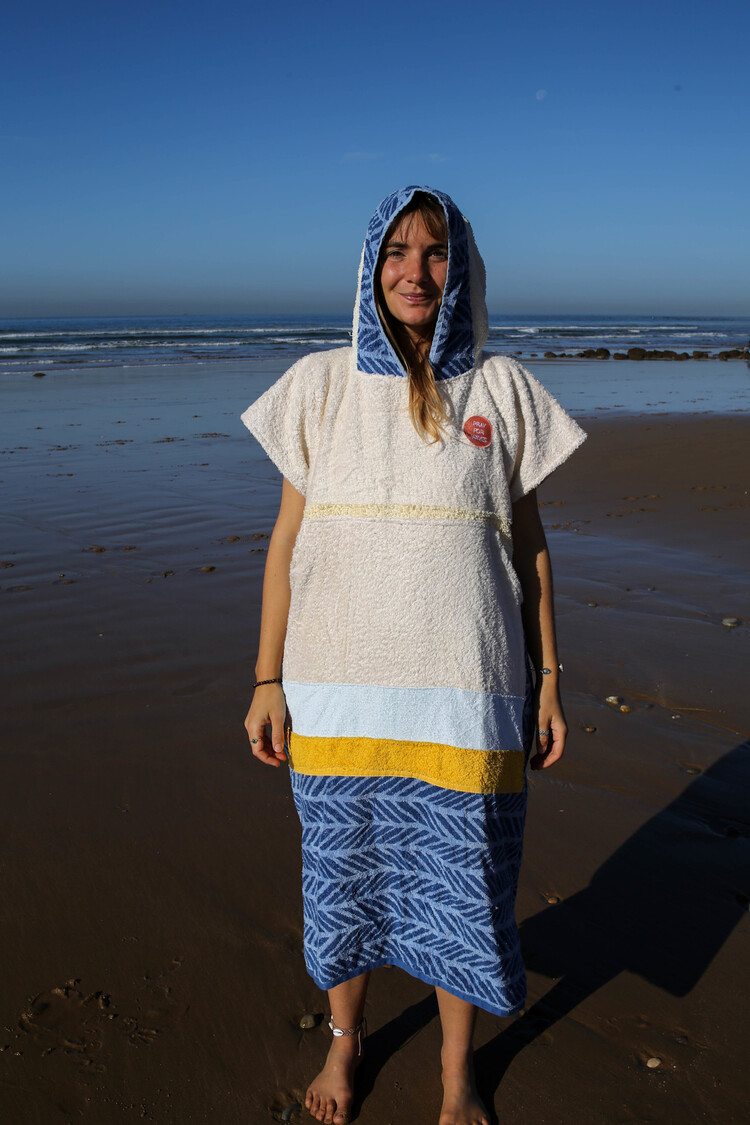 Pray For Waves Friendly Poncho Kailani