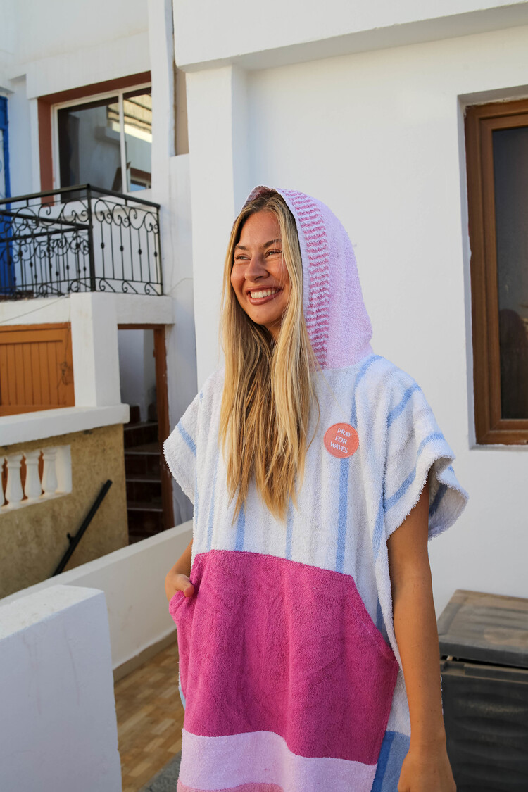 Pray For Waves Friendly Poncho California