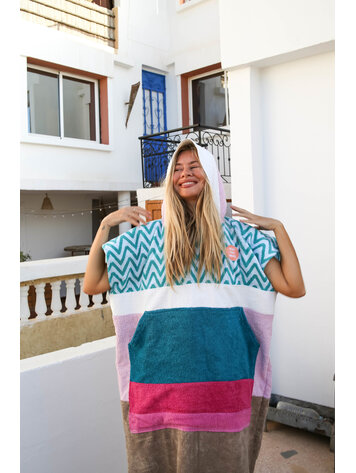 Pray For Waves Friendly Poncho Tanzania