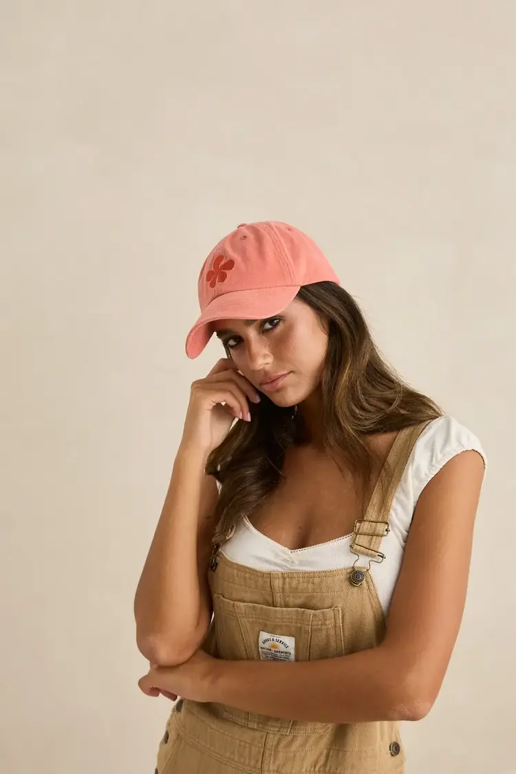 Rhythm Melia Floral Cap Dusty Red