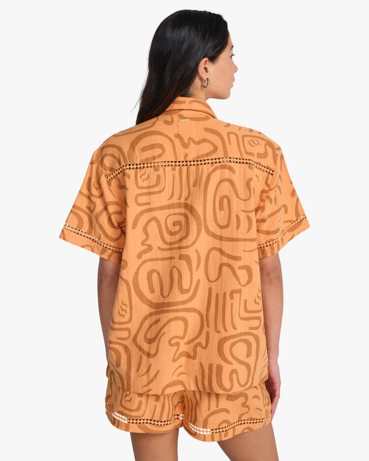Billabong Summers End Shirt Tangerine