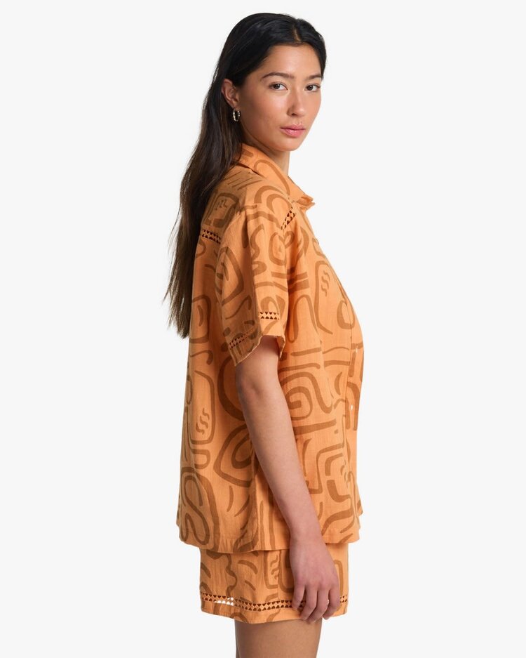 Billabong Summers End Shirt Tangerine