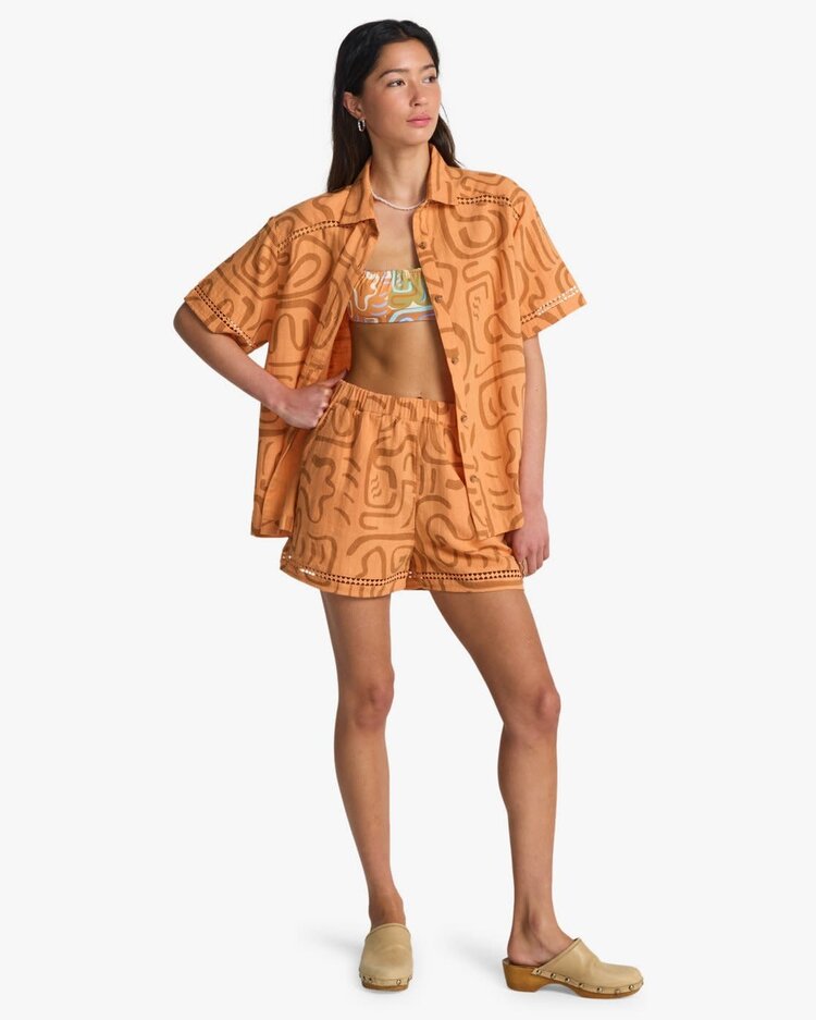 Billabong Summers End Shirt Tangerine