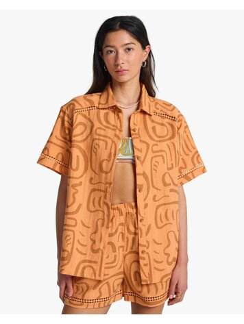 Billabong Summers End Shirt Tangerine