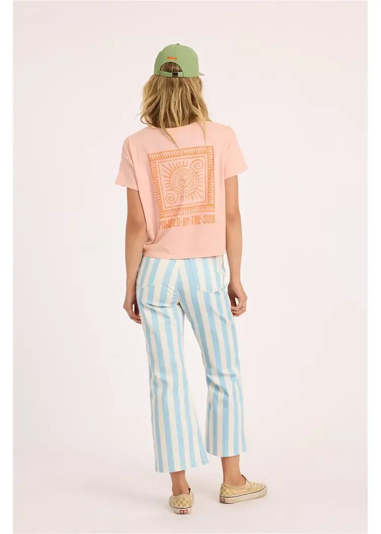 Sisstr Daybreak Crop Tee Beachblush