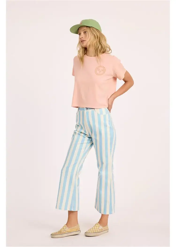 Sisstrevolution Daybreak Crop Tee Beachblush