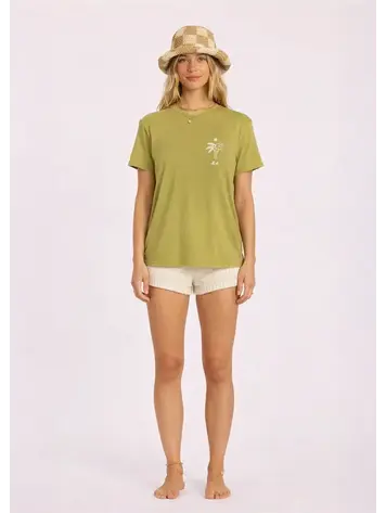 Sisstr Shore Thing Boyfriend Tee Army